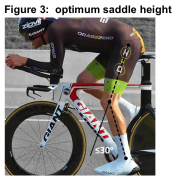 Body position affects cycling comfort, performance, and overuse injury